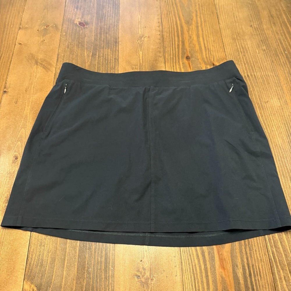 Kuhl Freeflex Skort XL Gray Pull On A Line Performance Outdoor Skirt